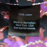 Rachel Comey Mini Dress Breva Black/Purple Medallion Print Cotton Size 2 NEW