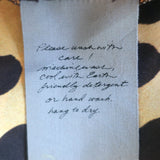 Raquel Allegra Puff Sleeve Asymmetric Dress Simone Cheetah Print Silk Size 1 NEW