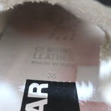 Golden Goose Superstar Sneakers Light Blue Suede & White Leather Size 38