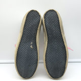 Golden Goose Superstar Sneakers White Ostrich-Embossed Leather Size 38