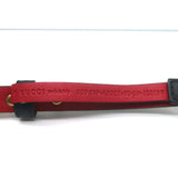 Gucci Feline Buckle Studded Skinny Belt Black Leather Size 90 US 36 NEW