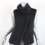 IRO Catleen Loop Knit Vest Dark Gray Wool-Blend Size 38