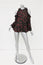 IRO Cold Shoulder Blouse Eloane Black Floral Print Silk Size 36 Ruffle-Trim Top