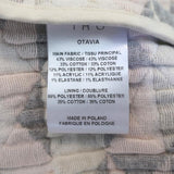 IRO Jacket Otavia Cream/Gray Triangle-Quilted Jacquard Size 36 available at CelebrityOwned.com img_10