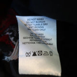 IRO Mini Dress Ressey Black/Red Printed Ruffled Chiffon Size 40 Long Sleeve available at CelebrityOwned.com img_8