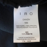 IRO One Shoulder Mini Dress Davov Navy Ruched Crepe Size 38 NEW available at CelebrityOwned.com img_8