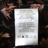 IRO Top Bow Black Floral Print Ruffled Crepe Size 34 Long Sleeve Blouse available at CelebrityOwned.com img_8