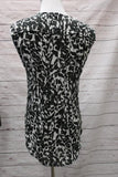 Isabel Marant Blouse Moss White/Black Leopard Print Silk Size 38 Sleeveless Top available at CelebrityOwned.com img_5