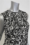 Isabel Marant Blouse Moss White/Black Leopard Print Silk Size 42 Sleeveless Top available at CelebrityOwned.com img_7