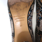 Isabel Marant Chelsea Boots Danelya Cream Snakeskin Print Leather Size 39 available at CelebrityOwned.com img_11