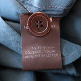 Isabel Marant Dress Teal Silk Size 1 Long Sleeve Buckle-Neck-img_[image_position} from CelebrityOwned.com