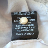 Isabel Marant Etoile Blouse Arthel Light Blue Broderie Anglaise Top Size 0 available at CelebrityOwned.com img_8