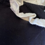 Isabel Marant Etoile Blouse Ritz Black & White Cotton Size 40 Ruffle-Trim Top available at CelebrityOwned.com img_6