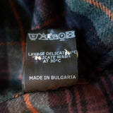 Isabel Marant Etoile Ilaria Plaid Flannel Shirt Size 38 Ruffle Neck Top available at CelebrityOwned.com img_9