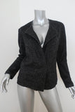 Isabel Marant Etoile Jacket Denzel Black Wool-Blend Size 40 available at CelebrityOwned.com img_1
