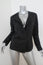 Isabel Marant Etoile Jacket Denzel Black Wool-Blend Size 40