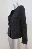 Isabel Marant Etoile Jacket Denzel Black Wool-Blend Size 40 available at CelebrityOwned.com img_5