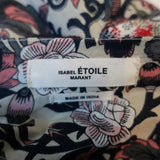 Isabel Marant Etoile One Shoulder Mini Dress Lilia Mixed Floral Print Size 38 available at CelebrityOwned.com img_6