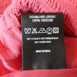 Isabel Marant Etoile Ruffle Mini Skirt Pink Smocked Cotton-Viscose Size 36 available at CelebrityOwned.com img_8