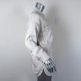 Isabel Marant Etoile Shirt Loaken Ecru Linen-Blend Size 38 Long Sleeve Top available at CelebrityOwned.com img_4