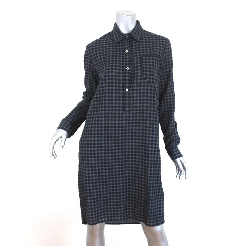 isabel marant plaid shirt dress NWOT ISABEL MARANT ETOILE Plaid Button Front Shirt Dress SZ 0 $455 Burgundy