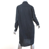 Isabel Marant Etoile Shirtdress Rane Gray Gingham Size 36 Long Sleeve Dress available at CelebrityOwned.com img_5