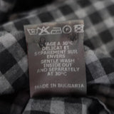 Isabel Marant Etoile Shirtdress Rane Gray Gingham Size 36 Long Sleeve Dress available at CelebrityOwned.com img_8