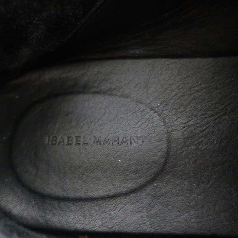 Isabel Marant Feenie Convertible Loafers Brown Studded Leather Flats Size 36 available at CelebrityOwned.com img_9