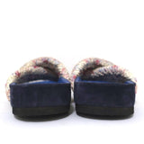 Isabel Marant Holden Crisscross Slide Sandal Cream Snake Print Leather Size 38.5 available at CelebrityOwned.com img_8