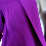 Isabel Marant Valone Blazer Purple Crepe Size 38 One-Button Jacket available at CelebrityOwned.com img_2