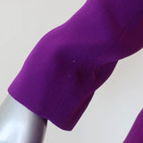 Isabel Marant Valone Blazer Purple Crepe Size 38 One-Button Jacket available at CelebrityOwned.com img_3