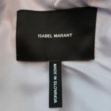 Isabel Marant Valone Blazer Purple Crepe Size 38 One-Button Jacket available at CelebrityOwned.com img_8