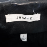 J Brand Moto Jacket Marie Black Quilted Leather Size Small Biker Jacket available at CelebrityOwned.com img_8