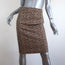 J.Crew No. 2 Pencil Skirt Leopard Print Stretch Cotton Size 2