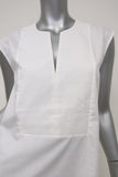 J.Crew Sleeveless Side-Zip Top White Cotton Blouse Size 2 Tall Style C2039 NEW available at CelebrityOwned.com img_3