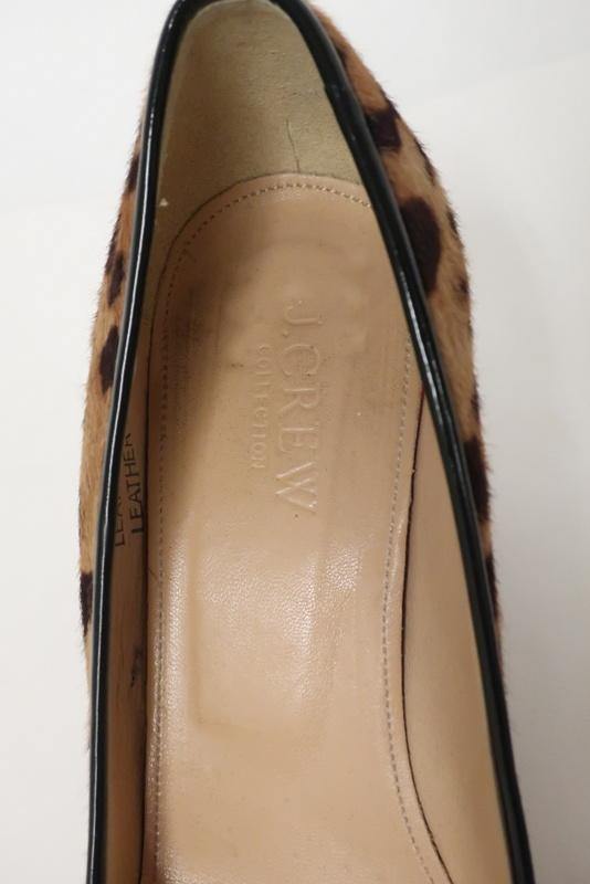 J.Crew Wedge Pump Martina Leopard Print Calf Hair Size 6.5 available at CelebrityOwned.com img_10