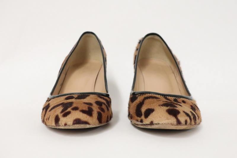 J.Crew Wedge Pump Martina Leopard Print Calf Hair Size 6.5 available at CelebrityOwned.com img_6