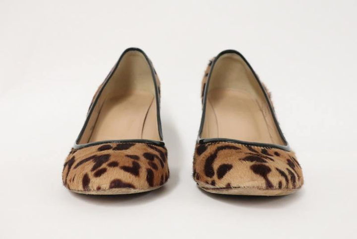 J.Crew Wedge Pump Martina Leopard Print Calf Hair Size 6.5 available at CelebrityOwned.com img_6