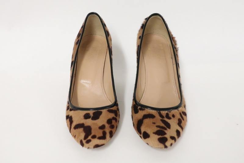 J.Crew Wedge Pump Martina Leopard Print Calf Hair Size 6.5 available at CelebrityOwned.com img_7