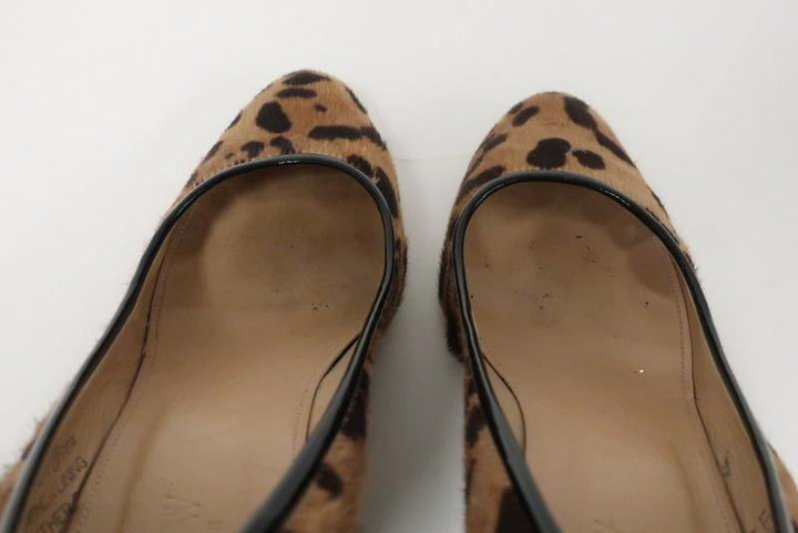 J.Crew Wedge Pump Martina Leopard Print Calf Hair Size 6.5 available at CelebrityOwned.com img_9