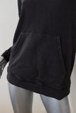 James Perse Pocket Sweatshirt Black Pigment Lotus Terry Pullover Size 1 available at CelebrityOwned.com img_2