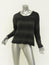 James Perse Women's Sweater: Black Alpaca Size 1, Pre-owned