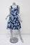 Jason Wu Dress Blue Floral Print Cotton Size 4 Sleeveless Fit & Flare