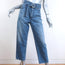Jean Atelier x Barneys New York Belted Crop Jeans Light Blue Size 25