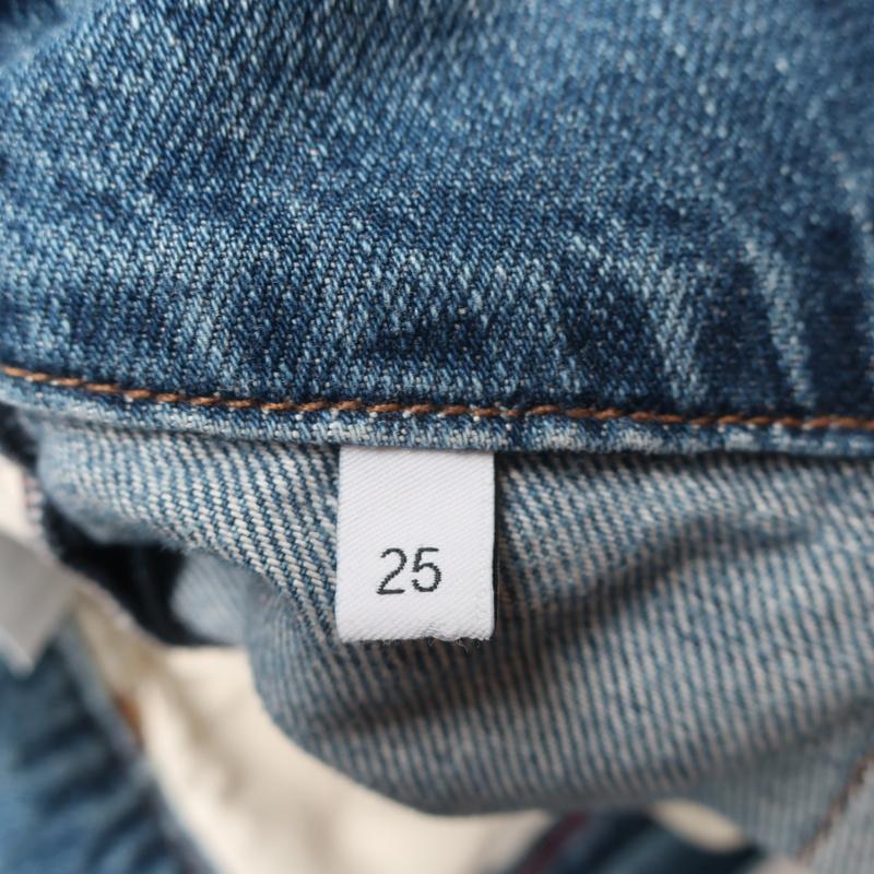 Jean Atelier x Barneys New York Belted Crop Jeans Light Blue Size 25 available at CelebrityOwned.com img_7