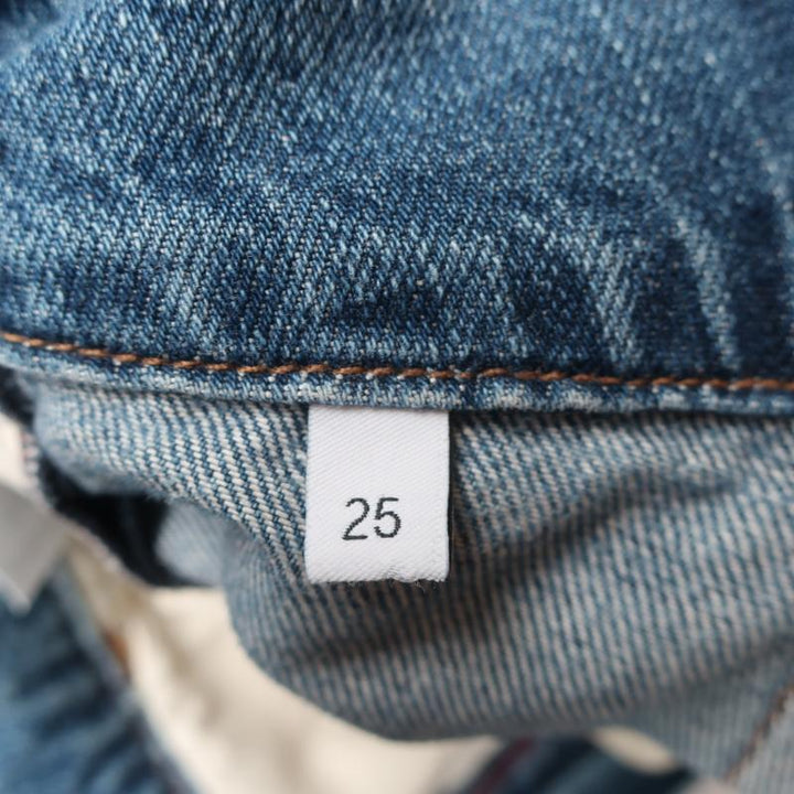 Jean Atelier x Barneys New York Belted Crop Jeans Light Blue Size 25 available at CelebrityOwned.com img_7