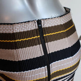 Jenni Kayne Pencil Skirt Multicolor Striped Tweed Size 2 available at CelebrityOwned.com img_7