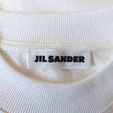 Jil Sander Sleeveless Top White Cotton Size Extra Small Muscle Tee NEW available at CelebrityOwned.com img_5
