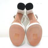 Jimmy Choo Peachy Platform Sandals White Lizard-Embossed Leather Size 36 NEW available at CelebrityOwned.com img_10