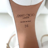 Jimmy Choo Peachy Platform Sandals White Lizard-Embossed Leather Size 36 NEW available at CelebrityOwned.com img_11